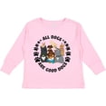 thumbnail image 3 of Inktastic All Dogs Are Good Dogs with Cute Dog Family Boys or Girls Long Sleeve Toddler T-Shirt, 3 of 5
