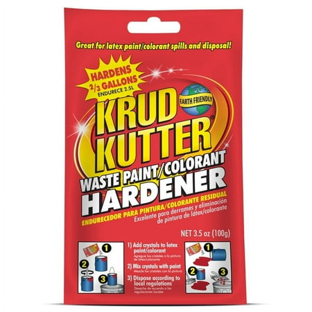 Krud Kutter Waste Paint & Colorant Hardener, 3.5 Oz.