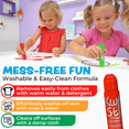 thumbnail image 4 of Kwik Stix Solid Tempera Paint Sticks, 60 Count, Assorted Colors, Washable, Quick-Drying, Non-Toxic, 4 of 10