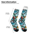 thumbnail image 2 of Honeii Colorful Fishing Baits Print Children's Colorful Socks,Unisex Kids and Toddlers' Cushioned Sock,Kids Athletic Crew Socks,for Everyday Wear and Sports, 2 of 5