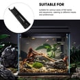 thumbnail image 3 of OUNONA Fish Tank Light Cover Black ABS Material Aquarium Lamp Shade Protector, 3 of 8