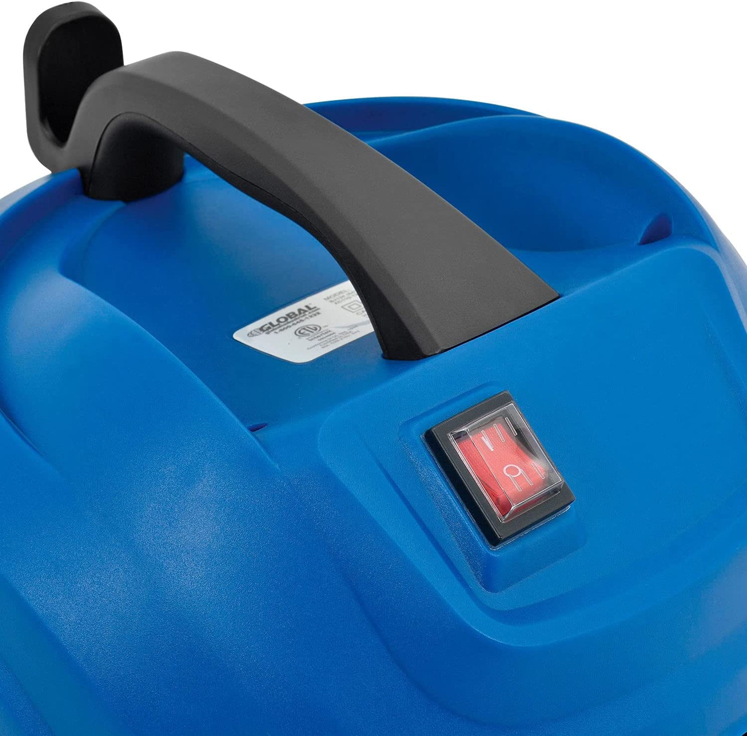 Global Industrial Wet Dry Vacuum, 6.6 Gallon, Stainless Steel