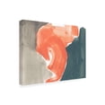 thumbnail image 2 of Trademark Fine Art 'Coral Curves II' Canvas Art by Jennifer Goldberger, 2 of 3