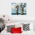 thumbnail image 4 of BCIIG  Framed Wall Art Seagull Paintings for Wall Decorations Birds Beach Canvas Prints Modern Coastal Animal Wall Pictures Canvas Artwork Wall Decor Canvas Wall Art Ready to Hang, 20"x16", 4 of 5