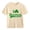 Beige, variant on Ruyang Toddler Girls Cotton Summer T-Shirts Cute Shamrock Printed St Patricks Day Shirt Teens Kids Short Sleeve Crewneck Tees Tops
