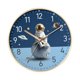 thumbnail image 3 of creativo Reloj de pared Estilo de viaje Reloj redondo analógico sin tictac 8 pulgadas para la habitación de los niños, oficina, , Lectura de Fernando Reloj de pared, 3 of 8