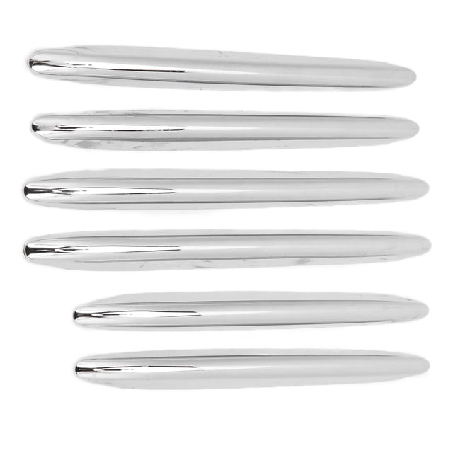 Moldura de rejilla de ventilación Bling Bling 6 piezas cromadas para capó de motor de coche para Mercedes Benz R172 SLK 2011-2019