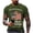Green, variant on Men's Loose Fit Flag Print T-Shirt, ONE NATION UNDER GOD Graphic Short Sleeve Top for Casual Daily Wear, Summer Patriotic Tee Black L