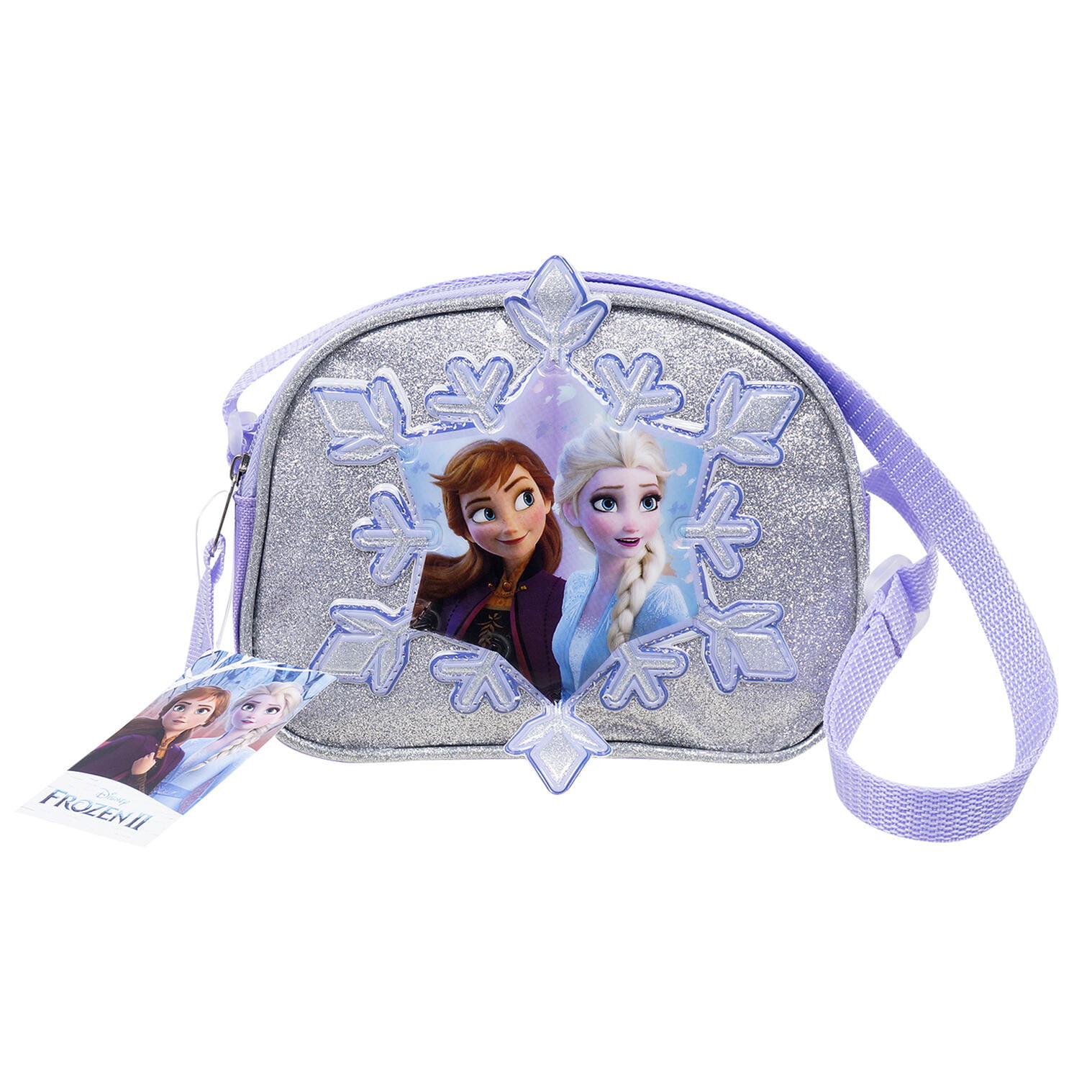 Disney Frozen Elsa Blue Adjustable Strap Messenger Shoulder Cross Purse Bag 