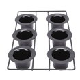 thumbnail image 1 of Sartén Para Popover De 6 Tazas Para Hornear, Utensilios Para Hornear De Acero Al Carbono Resistentes, Antiadherentes, Profundos, Fáciles De Limpiar Para Pudín, Muffins, Popovers, 1 of 7