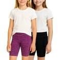 thumbnail image 3 of dELiA*s Girls' Active Bike Shorts - 4 Pack Biker Shorts for Girls with Side Pocket (Sizes: 7-16), 3 of 6