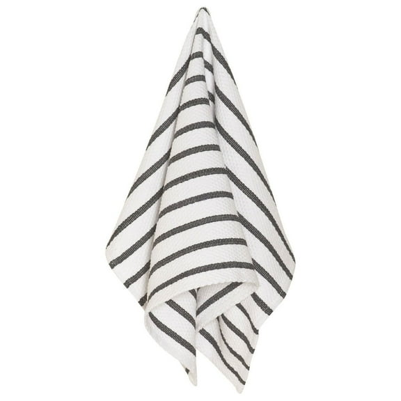 Now Designs Basketweave Dish Towel - Black