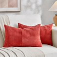 thumbnail image 1 of Fundas de almohada decorativas Fancy Homi, 40 x 60 cm, pana, paquete de 2, 1 of 5
