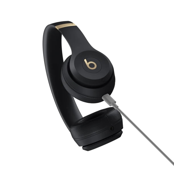 Beats by Dr. Dre Solo 4 Wireless Headphones (Black and Gold