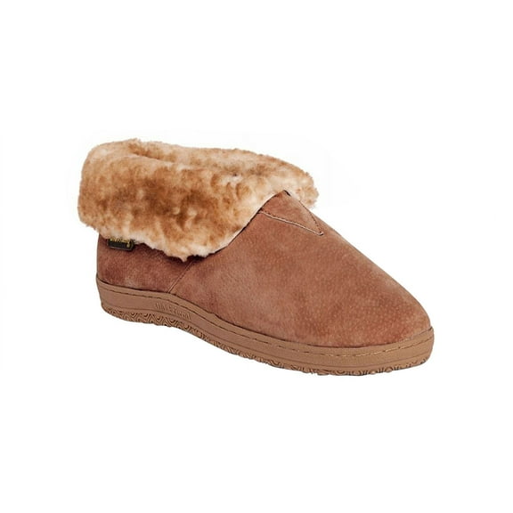 Old Friend Footwear Old Friend Bootee Wide Slipper Brown | 421219 215