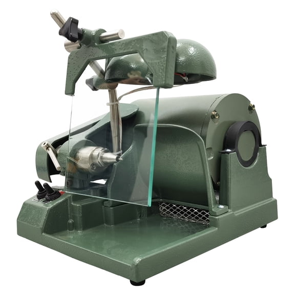 Dental High Speed Cutting Polishing Machine Lab Polisher with Light for Metal 20000RPM