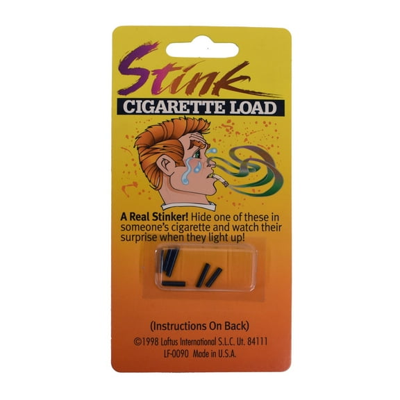 Cigarette Load Stink Bomb Smoker Practical Joke Quit Smoking Odor Prank Smelly Gag Gift