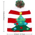 thumbnail image 5 of La gorrita tejida de la Navidad del LED enciende para arriba los sombreros de la Navidad, sombreros de punto con 6 Co, 5 of 5