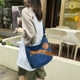 thumbnail image 3 of Quarryus Denim Crossbody Bags for Women Large  for Women Cell  Purse Denim  Jean Shoulder Bag, 3 of 7