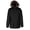 Black, variant on Kariban Adults Winter Parka Jacket