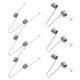 thumbnail image 3 of 6 piezas de trompeta Watergate Key Springs Instrumentos Trombón Trompeta Tuba Baríto Clave de agua Válvula Springs Accesorios de trompeta Plata, 3 of 6
