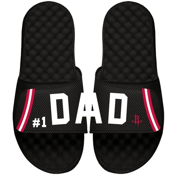 Houston Rockets ISlide Dad Slide Sandals - Black