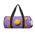 thumbnail image 2 of Bingfone Yellow Lemon And Orange Print Gym Duffle Backpack for Men Women,Travel Weekender Carry-On Bags with Detachable Back Pack Straps for Traveling Overnight Climb Sports, 2 of 8
