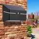thumbnail image 3 of Lámpara de pared ANGGREK Con Sensor Humano Luz blanca Para Entrada Terraza Patio Parques césped, 3 of 8