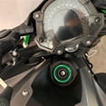 thumbnail image 4 of Colaxi Cache-Trou de Clé Universel Accessoires Pièces pour Z900 2017 2018 2019 - Vert, 4 of 8