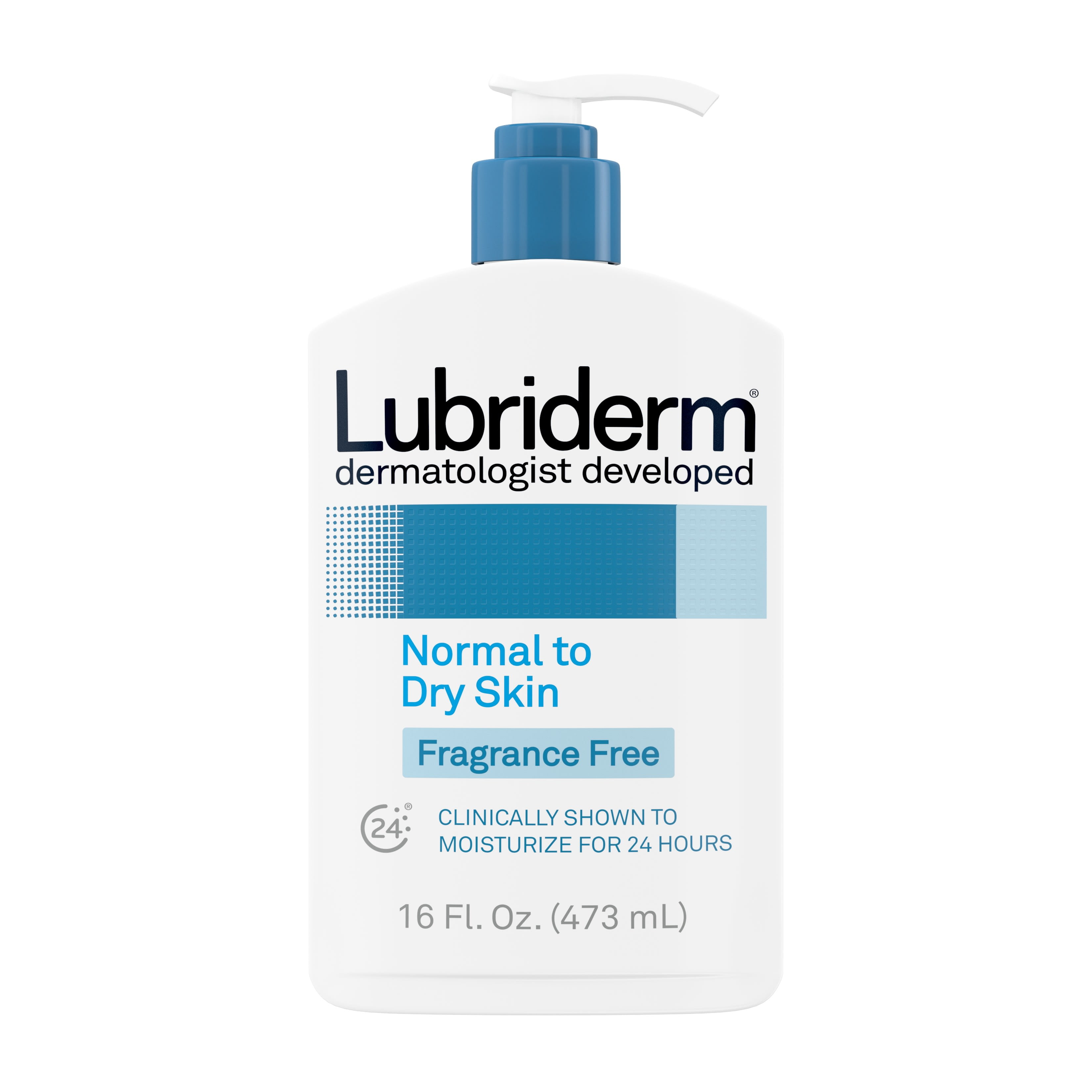 Lubriderm Daily Moisture Full Body Lotion, Fragrance-Free, 16 fl. oz