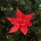 thumbnail image 1 of 1Pcs Christmas Tree Decoration Simulation Flower - Cloth Material Simulation Flower - Wedding/Party/Hall Scene Decoration - Holiday Gift, 1 of 6