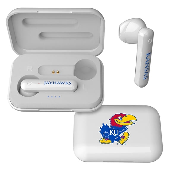 Keyscaper Kansas Jayhawks Wireless TWS Insignia Design Earbuds