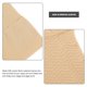thumbnail image 4 of 1 Pair Elastic Compression Arm Sleeves Slimming Improve Shaper Sleeve Protective Upper Arms Shaper Sleeve for Fitness (Beige), 4 of 4