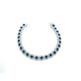 thumbnail image 5 of ADIRFINE 925 Sterling Silver Multi Colored Cubic Zirconia Halo Tennis Bracelet, 5 of 5