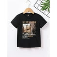 thumbnail image 1 of Camisetas con estampado de palmeras tropicales para niño (3 unidades): algodón suave, elásticas y lavables a máquina, perfectas para las vacaciones de verano., 1 of 5