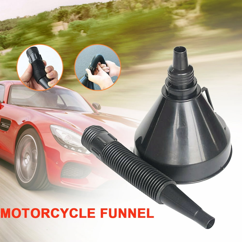 MultifFunctional Plastic Funnel Oil Funnel with Flexible Extension