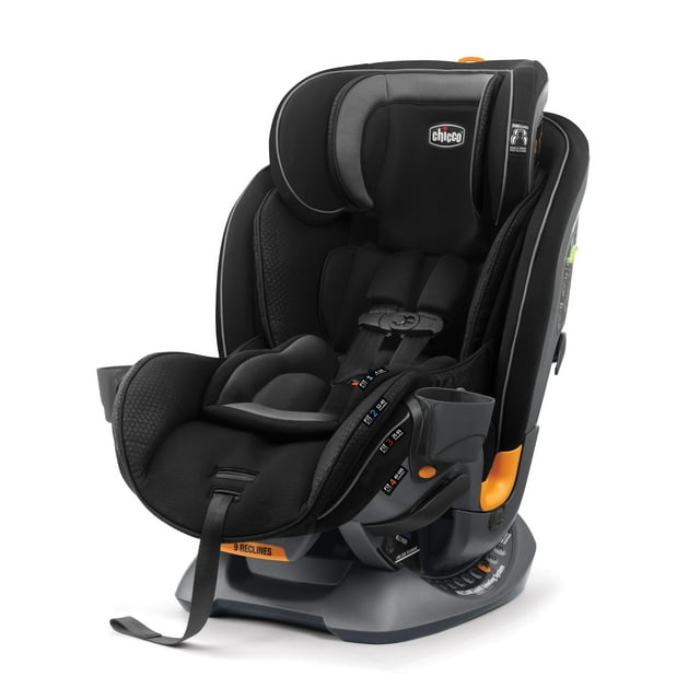 Chicco Fit4 Asiento de automóvil convertible 4 en 1, asiento orientado hacia atrás para bebés de 4 a 40 libras, asiento de automóvil orientado hacia adelante de 25 a 65 libras, elevador de 40 a 100 li