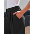 thumbnail image 5 of ZANKLEY Wide Leg Dress Pants Women's High Waisted Dressy Trousers, 5 of 8