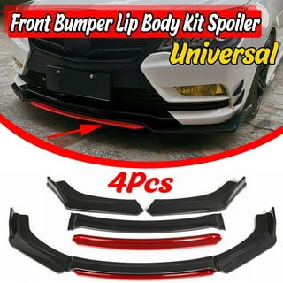  FINDAUTO PP Car Front Lip Body Kits Universal Glossy