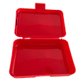 thumbnail image 3 of Red Color Plastic Storage Box, Pencils, Markers, Arts & Crafts, Photos. Many Ways to Use This 7.97" x 5.43" x 2.02" (20.24cm x 13.79cm x 5cm) Storage Box., 3 of 4