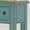 Teal, variant on Linon Sadie Long Console Table with 4 Drawers and Shelf in Distressed Cream Wood