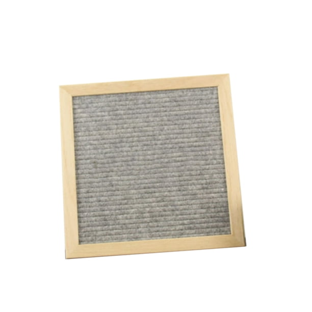 De Cartas Enmarcado De Roble Intercambiable De Barra De Inicio 10*10 '' gris yotijar Mini pizarra