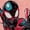 DESERT PINK, variant on Spider-Man - Miles Morales Fitted Short Sleeve Graphic T-Shirt