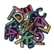 thumbnail image 4 of Set de Letras de Hierro Zulema 26 Piezas Parche de Alfabeto Bordado, 4 of 8