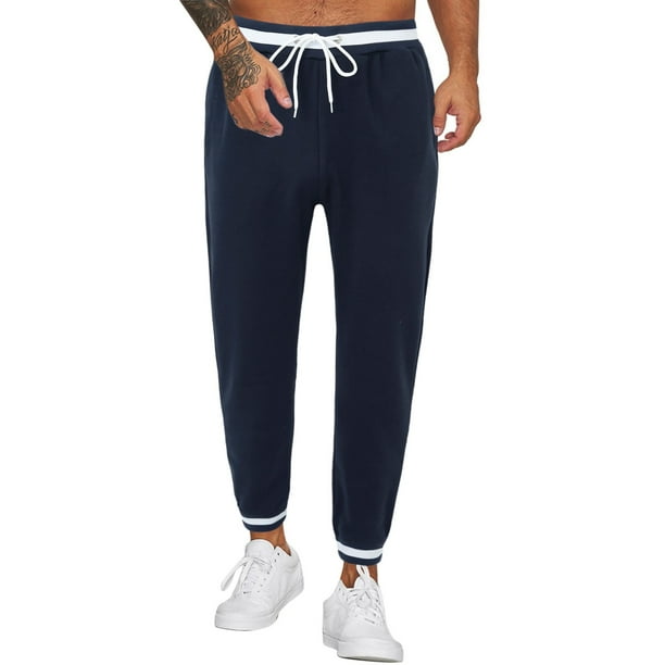 PMUYBHF Male Men Cargo Pant Mens Tear Pants Basketball Casual
