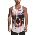 thumbnail image 1 of Innerwin Débardeurs Imprimé Drapeau Américain Hommes Débardeurs de Musculation Style Été D 4TG, 1 of 3
