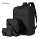 thumbnail image 1 of Mochila Antirrobo Carga Usb Escolar Portátil Casual 3 Piezas Xtellar Color Negro, 1 of 3