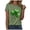 Light Green, variant on larppty Clover St Patricks Day Shamrock St Pattys Day Irish Shirt for Women (Sky Blue, XXL)