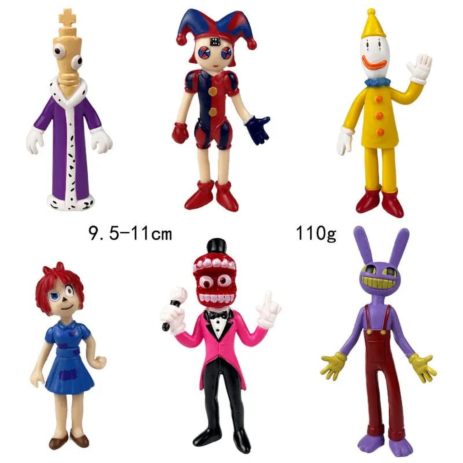 The Amazing Digital Circus 6/10/12 PCS Anime Figures Action PVC