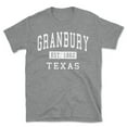 thumbnail image 1 of Granbury Texas Classic Established Men's Cotton T-Shirt, 1 of 1
